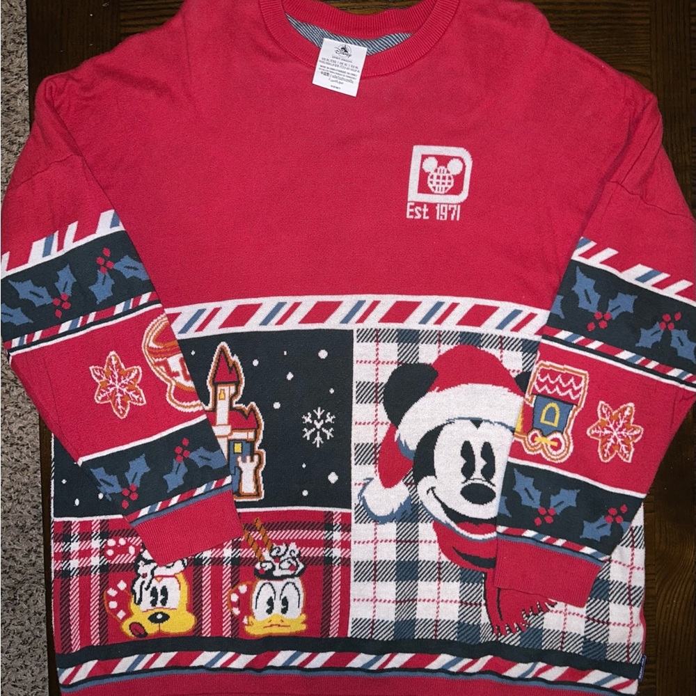 Disney World Christmas Sweater